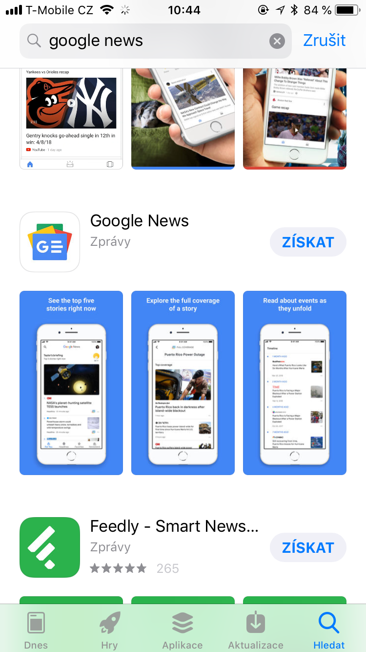 google news app store