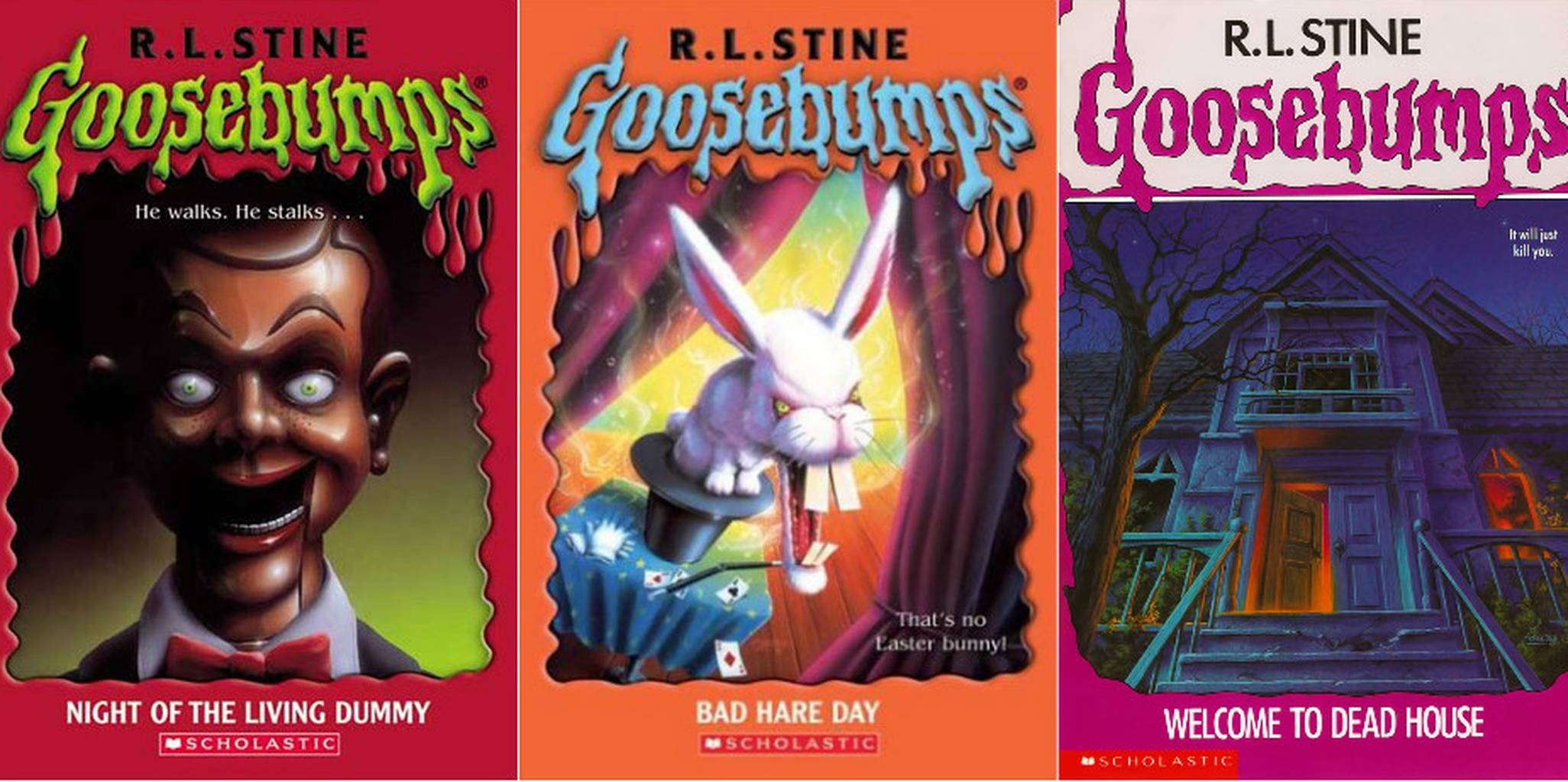 goosebumps book covers