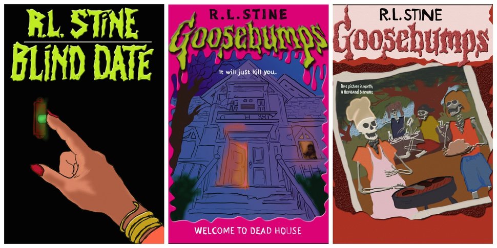 goosebumps book illustrations
