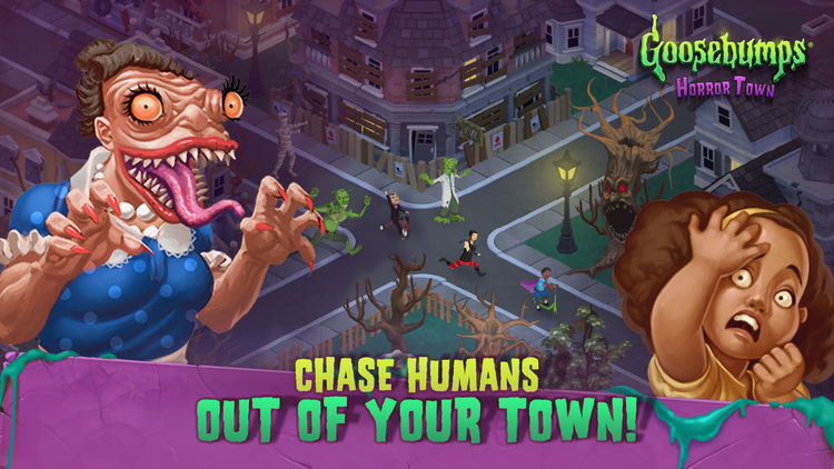 goosebumps chase humans game