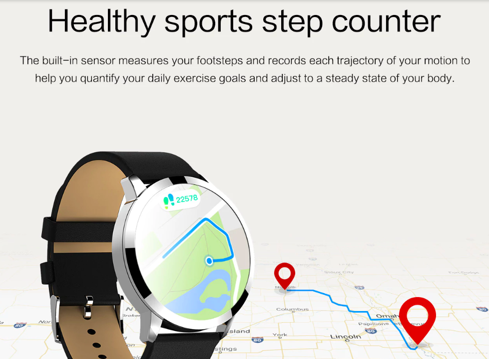 healthy sports step counter