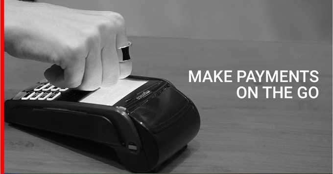 make payments on the go