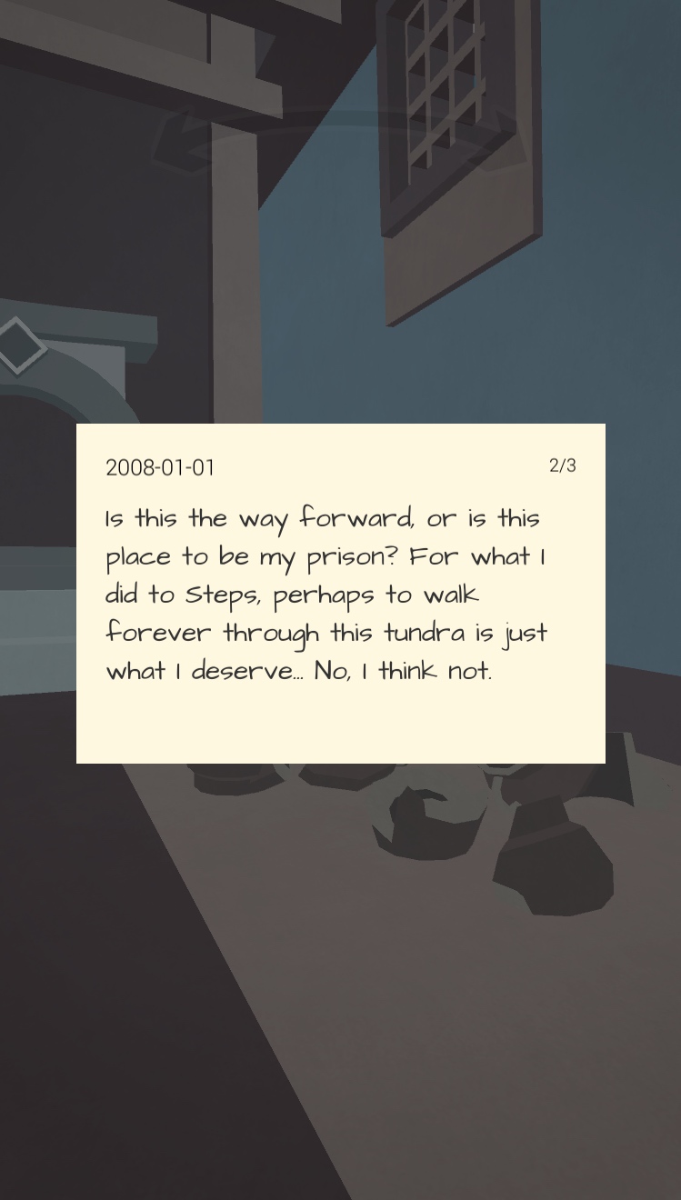 note on floor broken pots