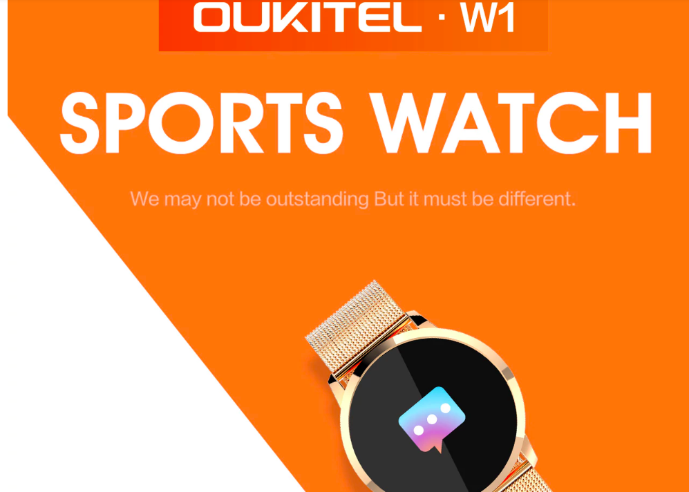 oukitel sports watch ad