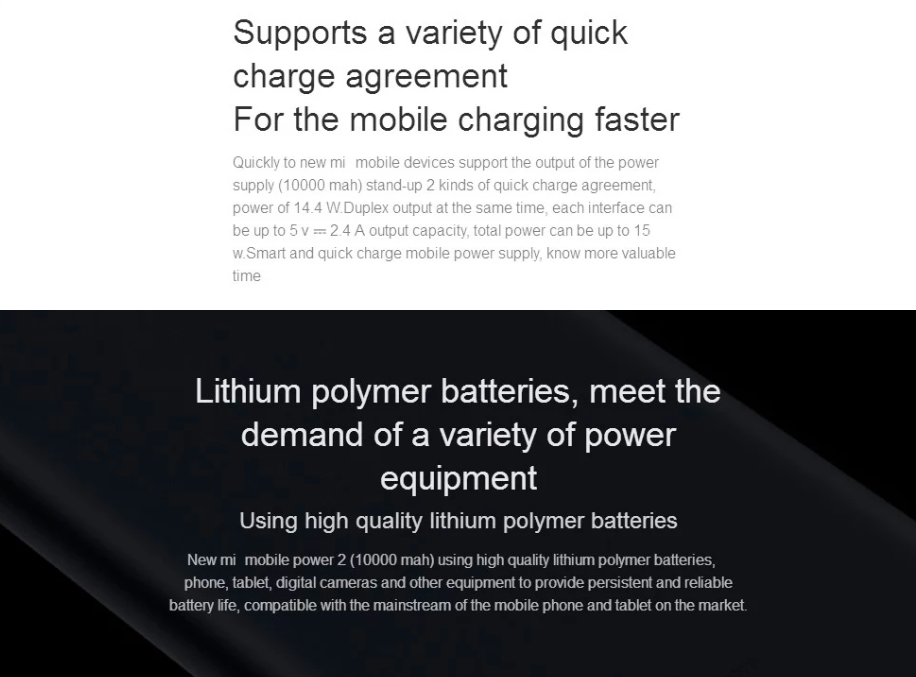 quick charge lithium batteries