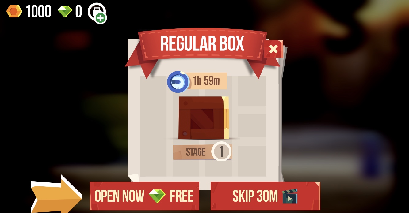 regular box timer