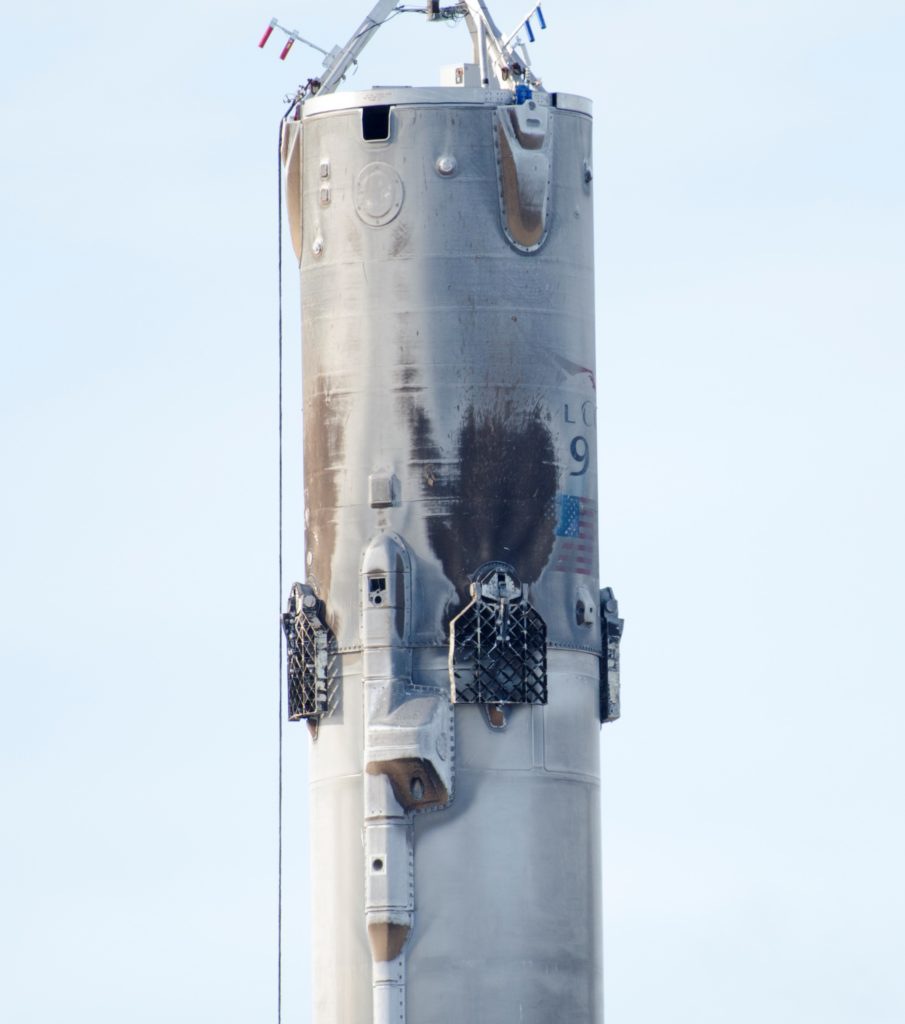 rocket booster closeup