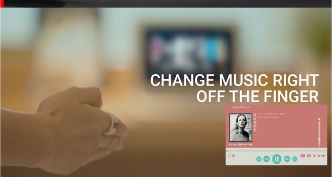 smart ring music control