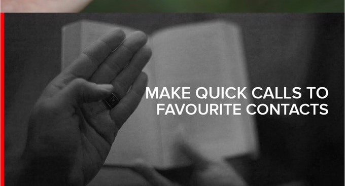 smart ring quick calls