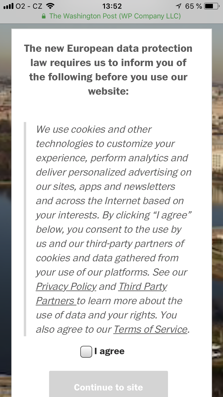 washington post eu data law