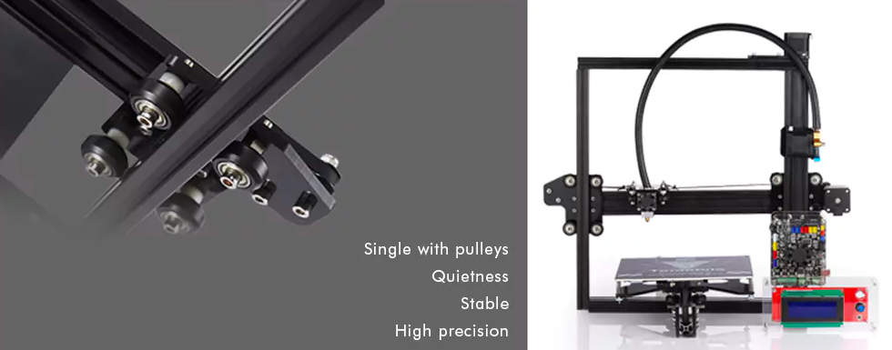 3d printer frame and pulley