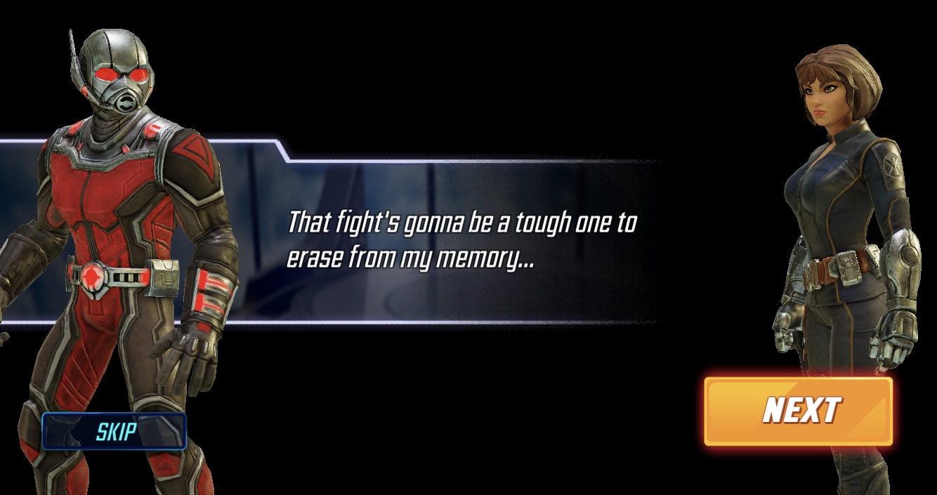 ant man dialogue scene