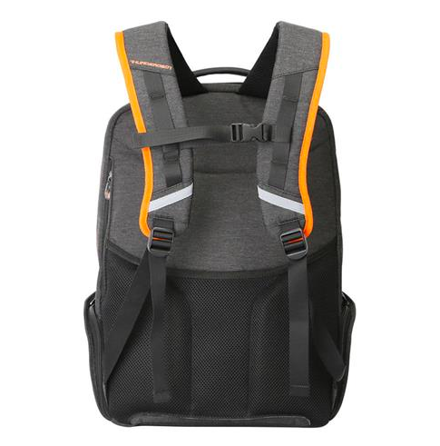 backpack straps and back view