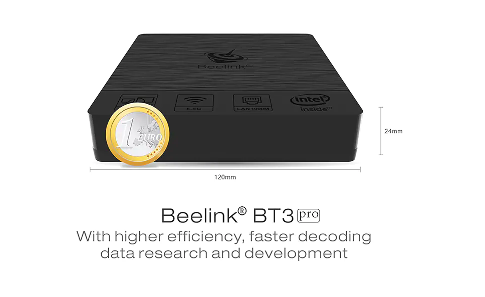 beelink bt3 pro product display