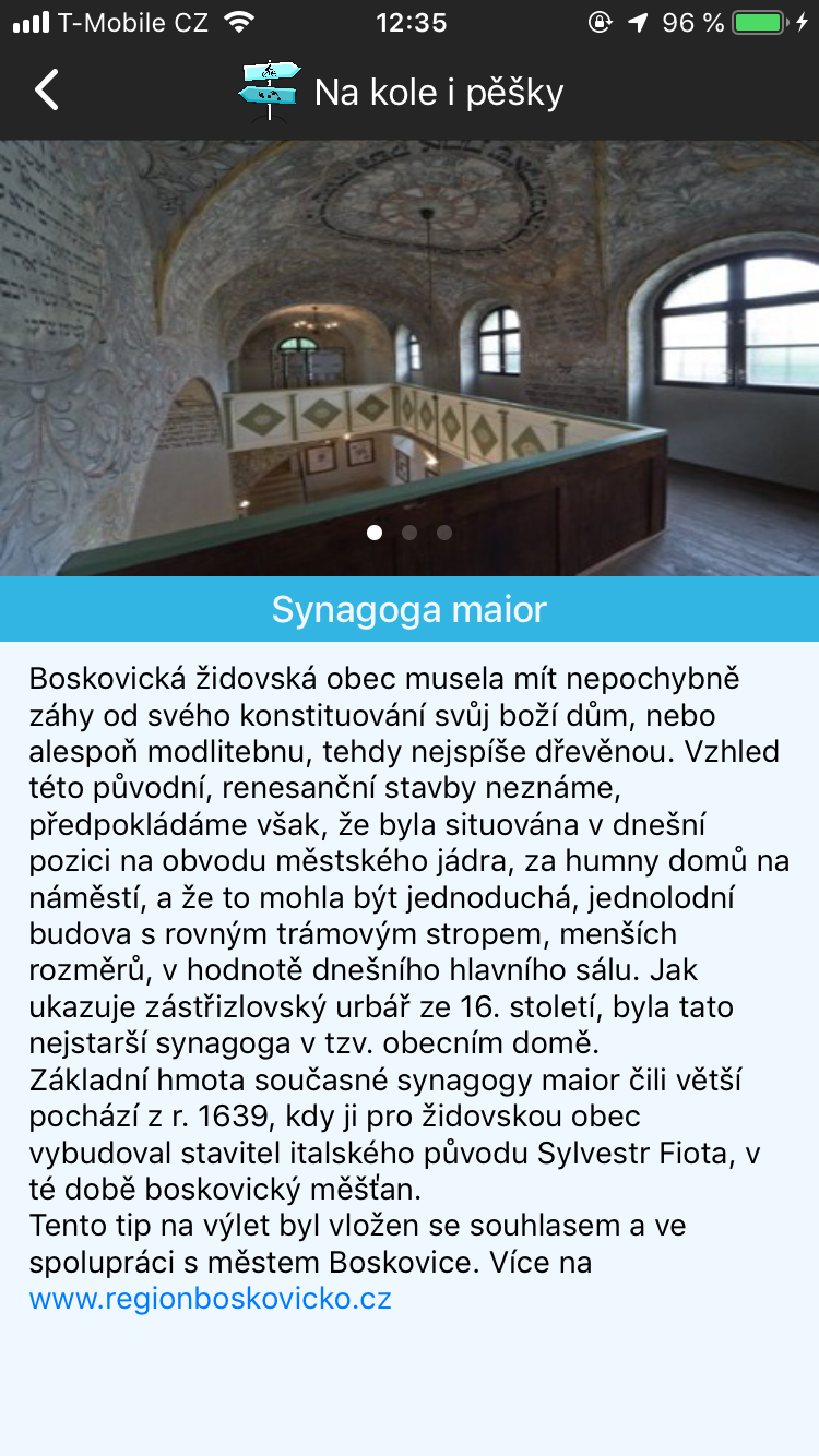 boskovice synagogue interior