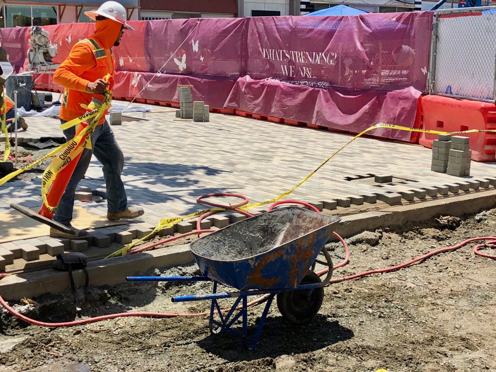 building construction progress