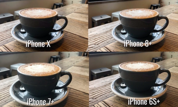 coffee comparison iphone x 8 7 6s