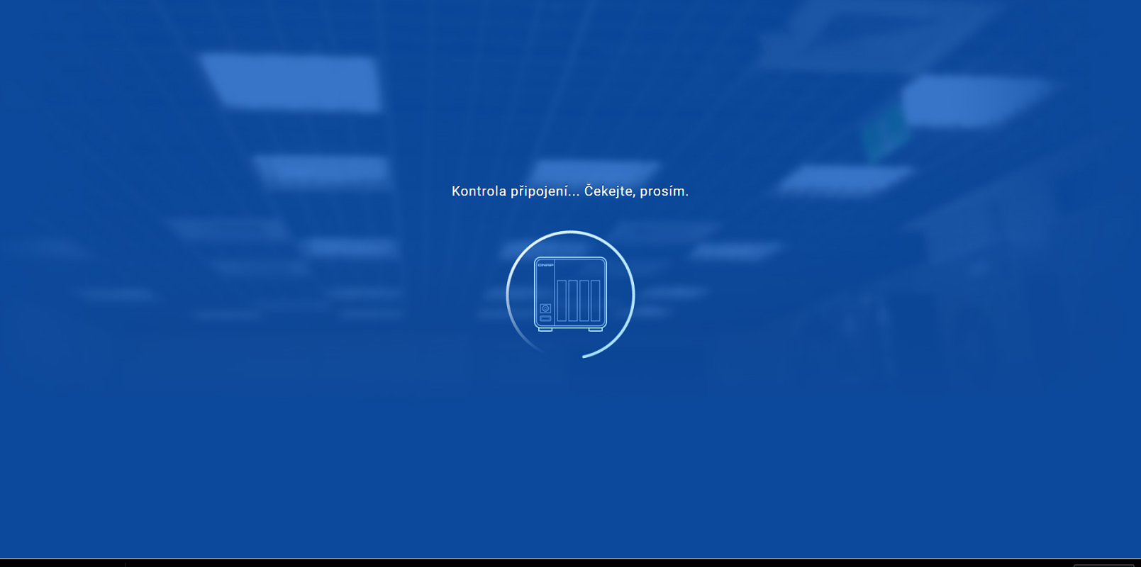 connection check screen