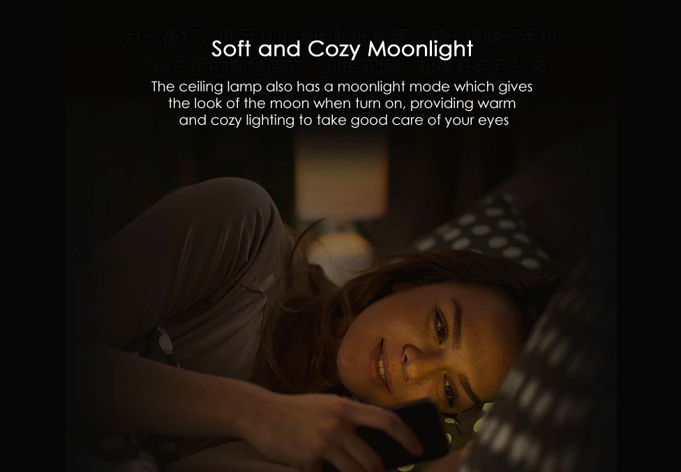 cozy moonlight reading