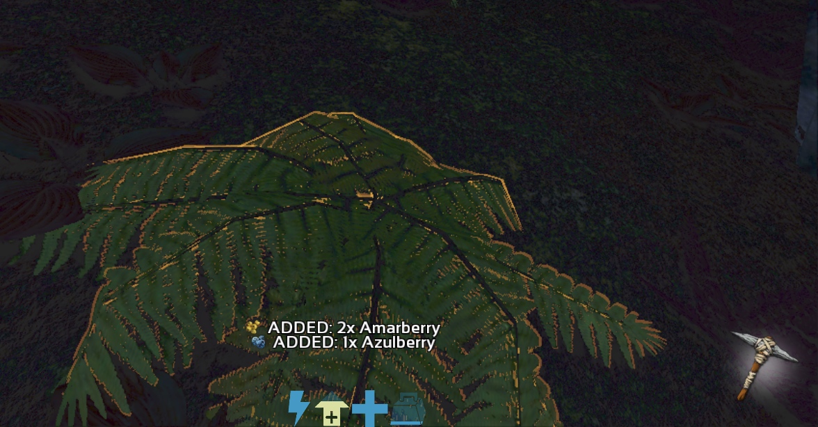 fern leaves game interface