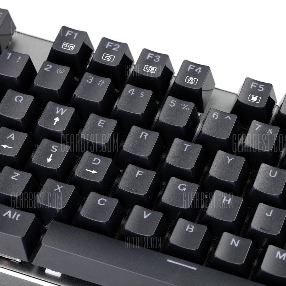 mechanical keyboard close up