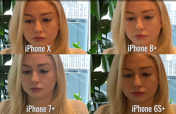 portrait comparison iphone x 8 7 6s