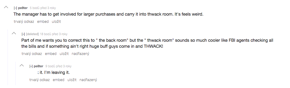 reddit thread discussion