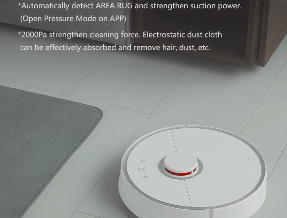 robot vacuum cleaning power