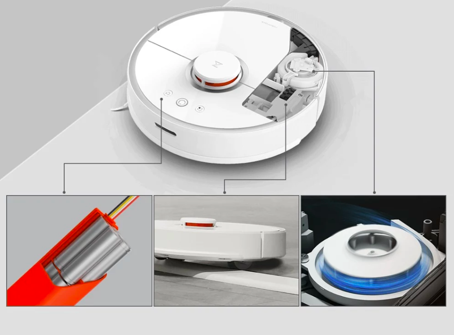 robot vacuum components