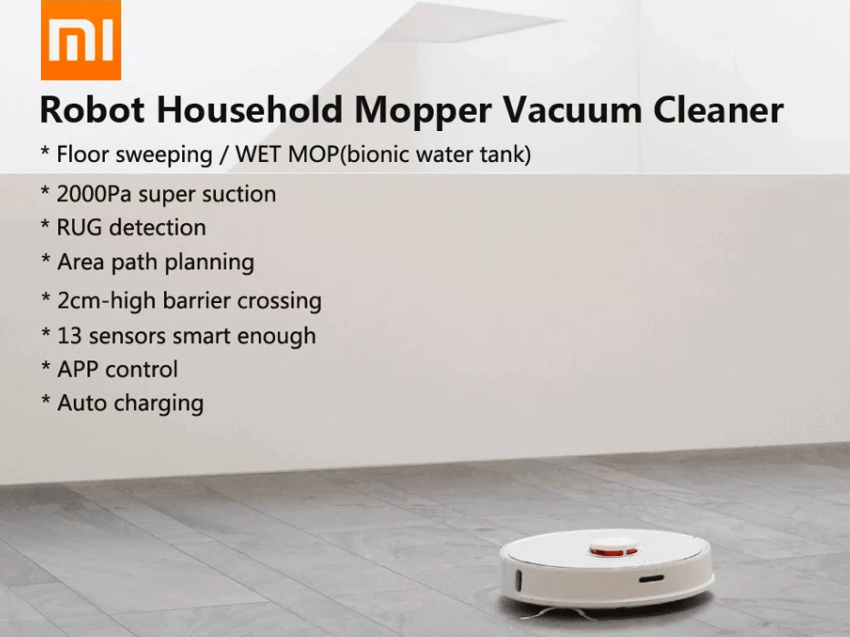 robot vacuum specs