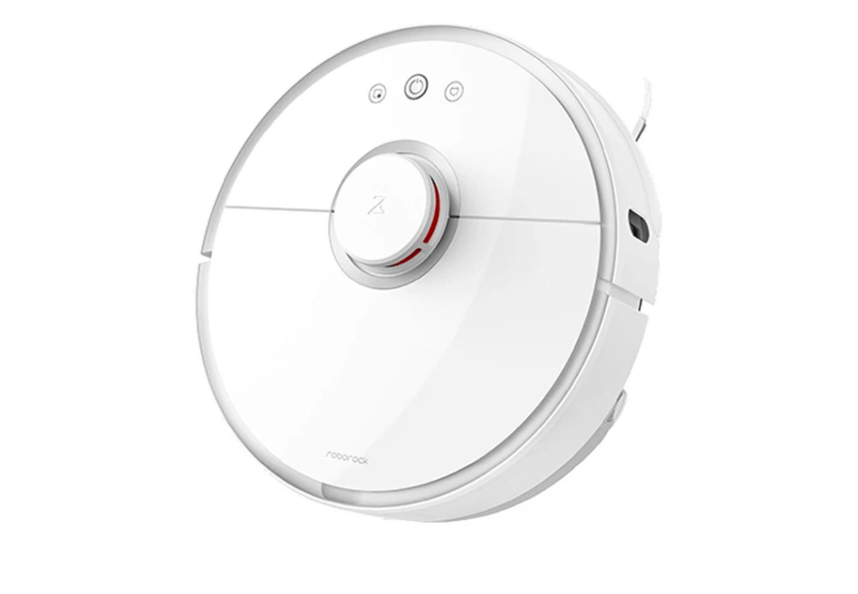 robot vacuum top view