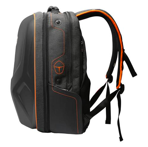 side view backpack design