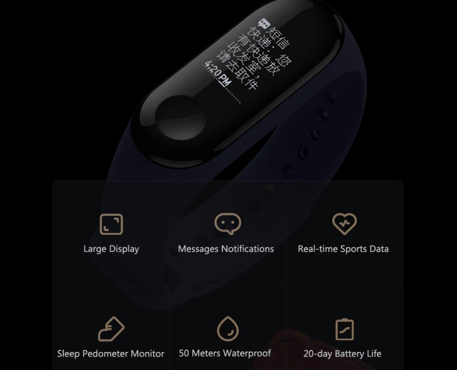 smart band features