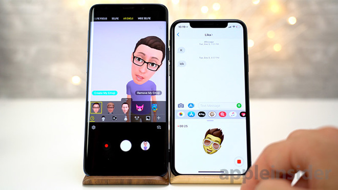 smartphone avatar messaging