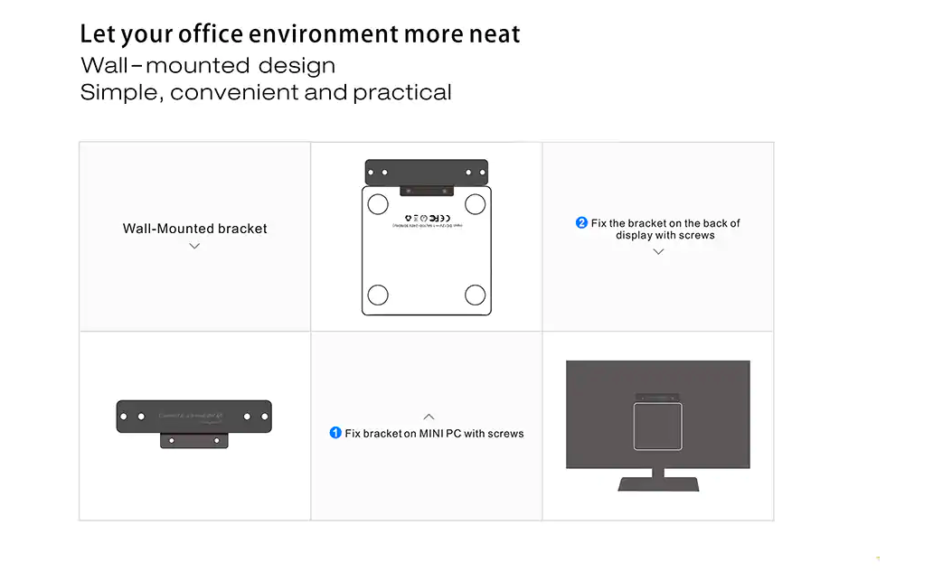 wall mounted bracket installation