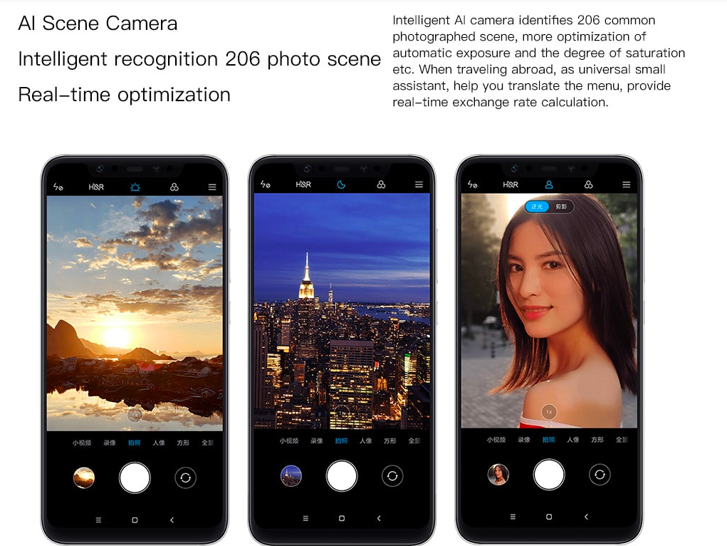 ai scene camera optimization
