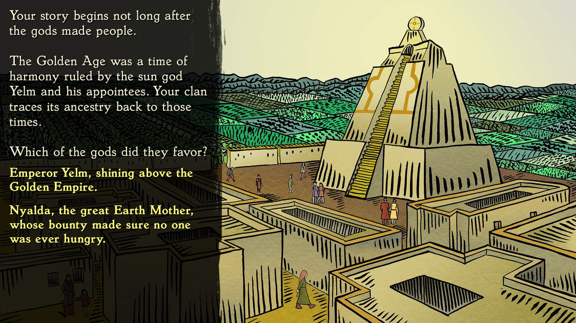 ancient civilization illustration