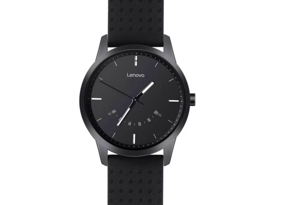 black lenovo smartwatch