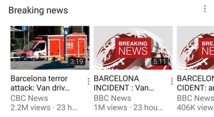 breaking news youtube thumbnails
