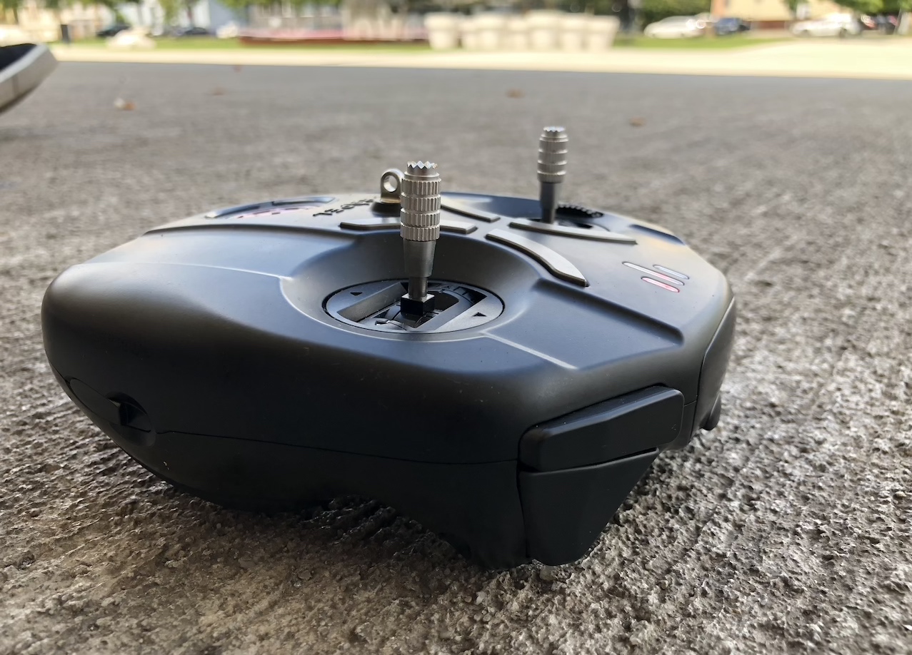 drone controller on ground