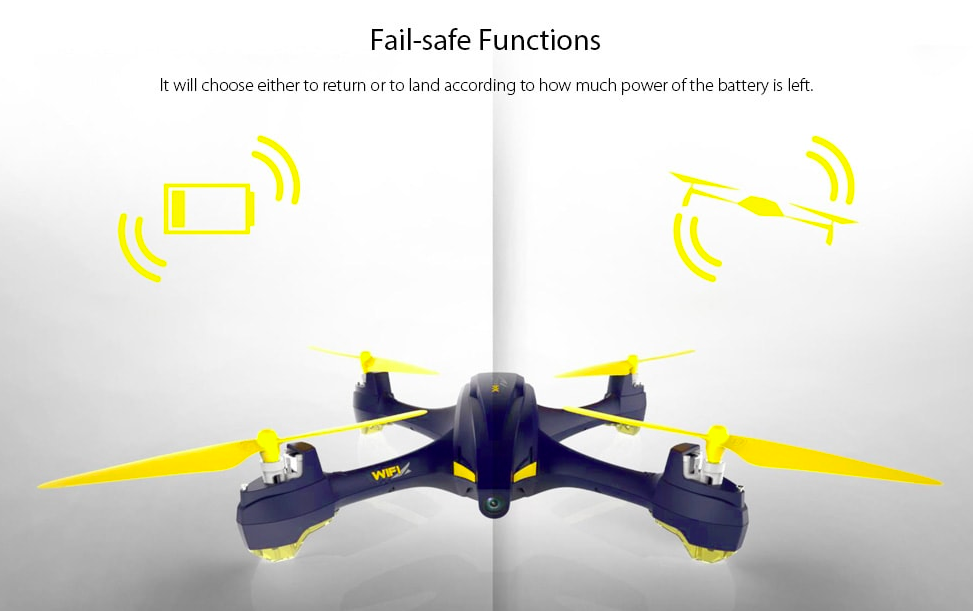 drone fail safe functions