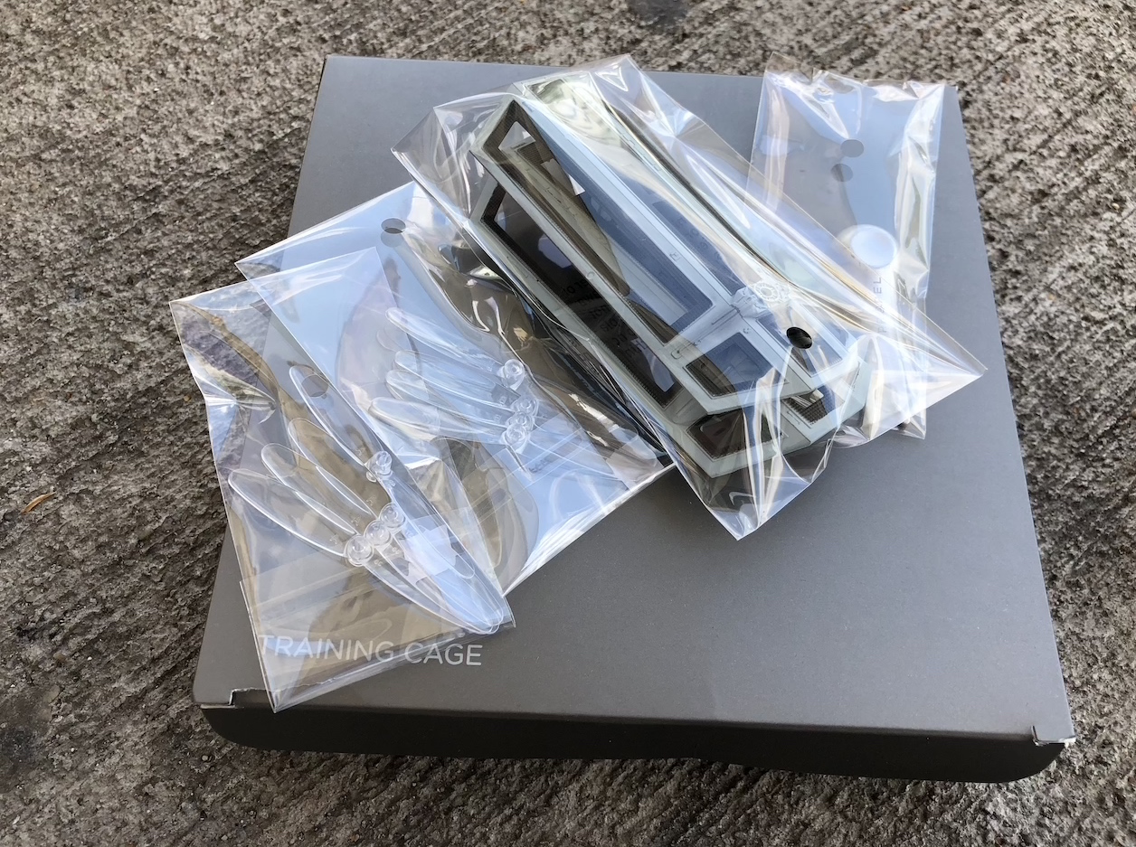 drone training cage packaging
