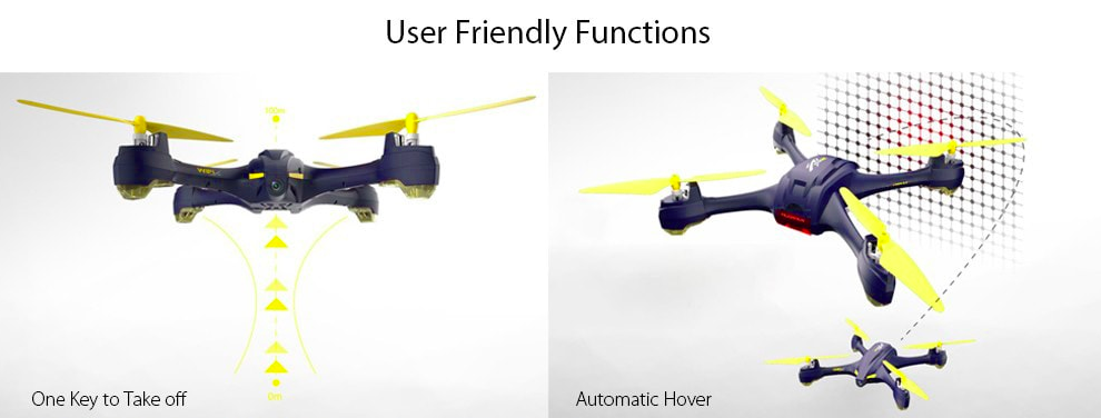 drone user friendly functions