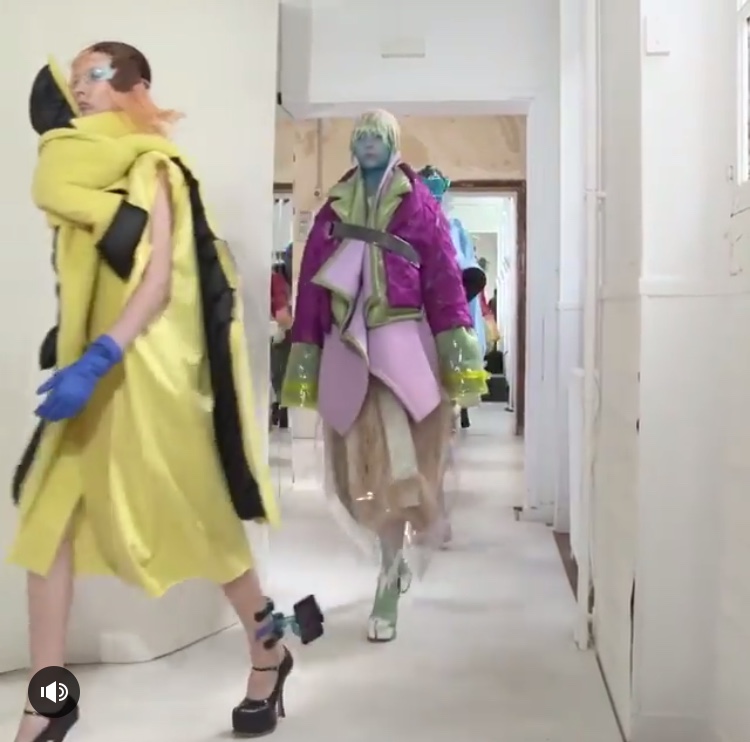 fashion show runway models