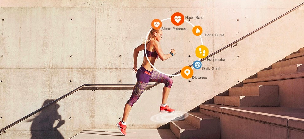 fitness tracker running