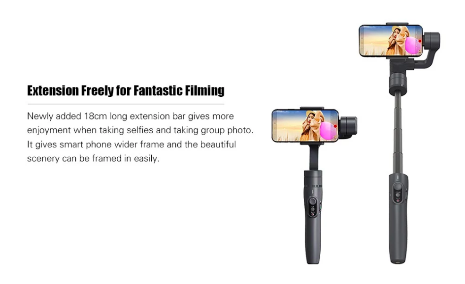 gimbal extension bar