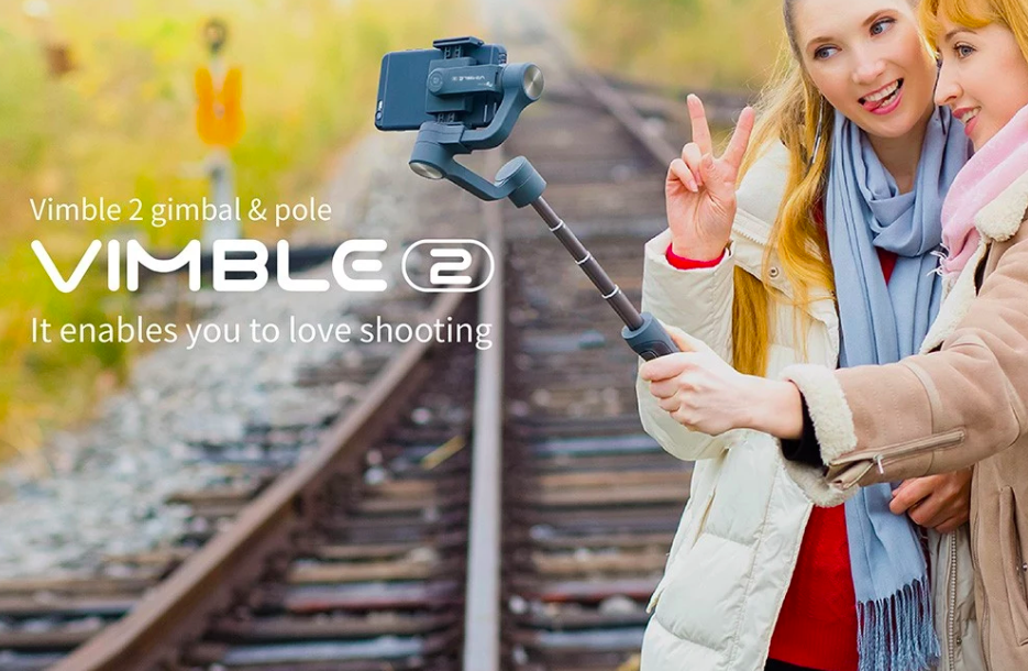 gimbal selfie railroad