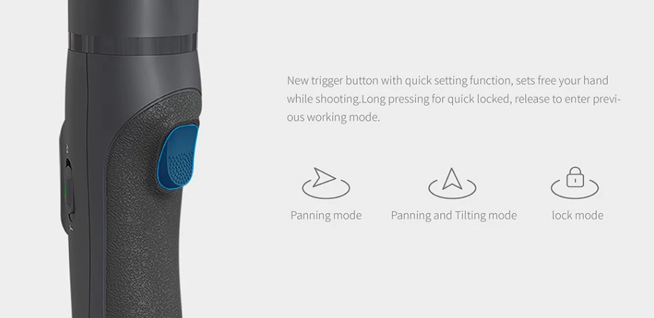 gimbal trigger modes
