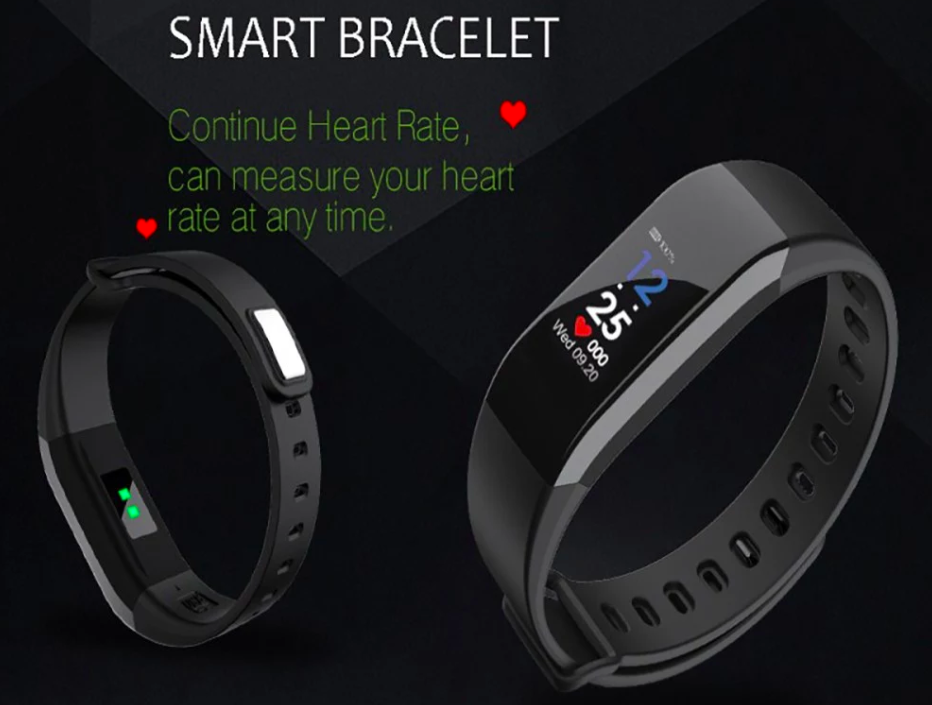 heart rate smart bracelet