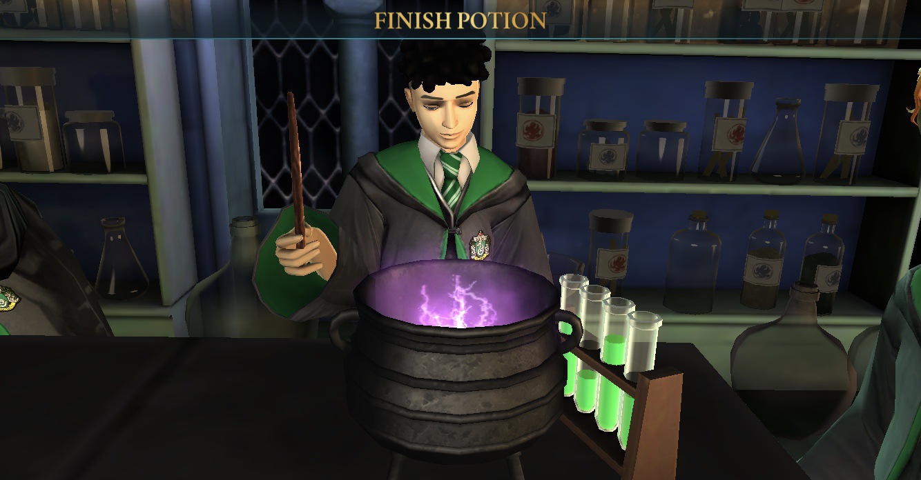 potion brewing game scene